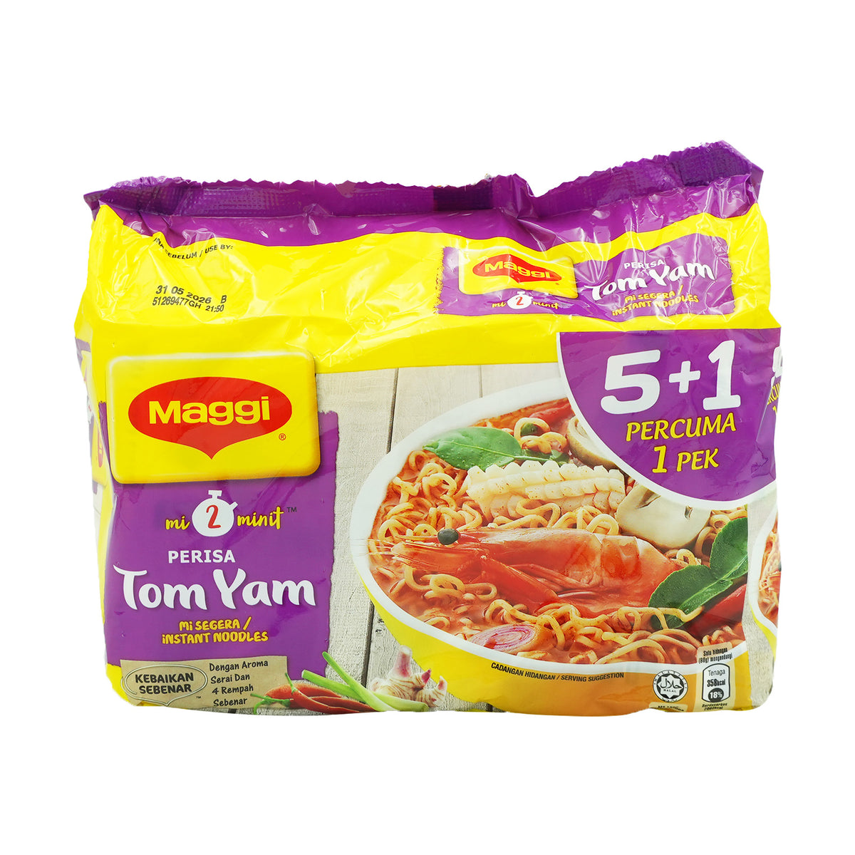 Maggi Tom Yam Instant Noodle 83g x 5