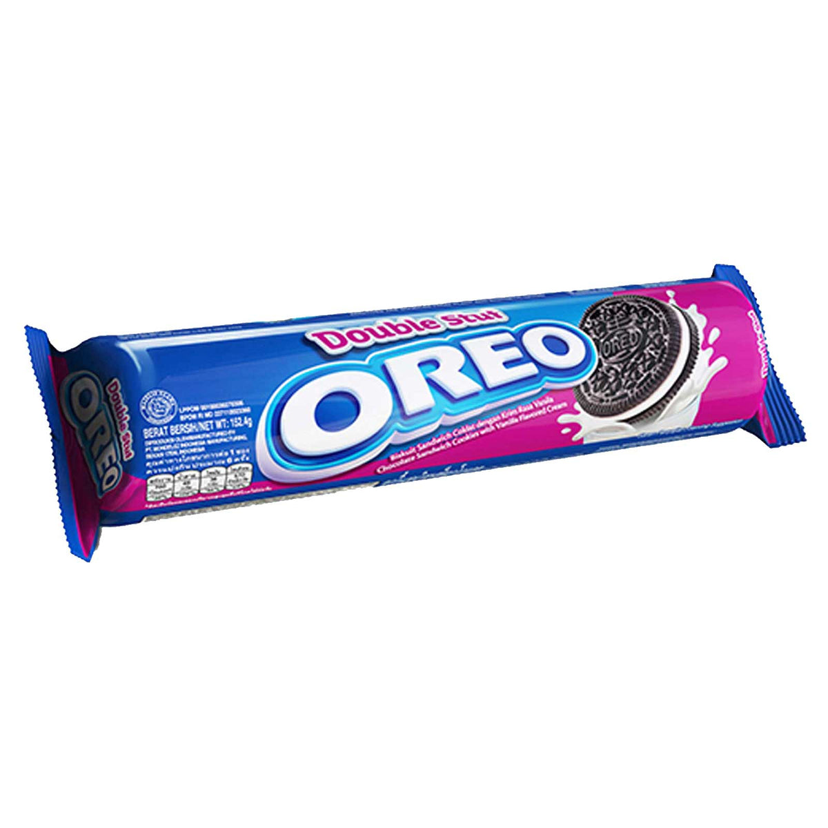 Oreo Double Stuf Vanilla Cream Sandwich Cookies 113.4g