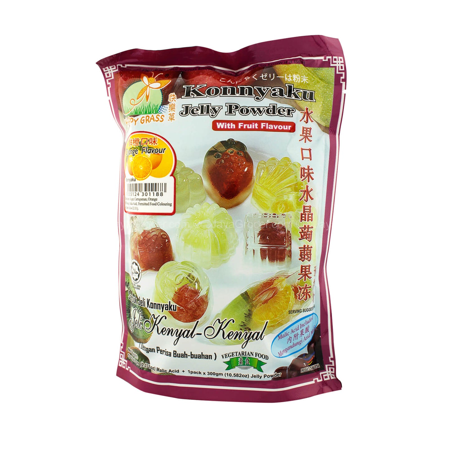 Hg Konnyaku Jelly Orange Powder 250g