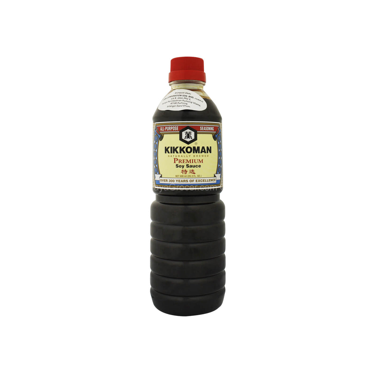 Kikkoman Premium Soy Sauce 600ml