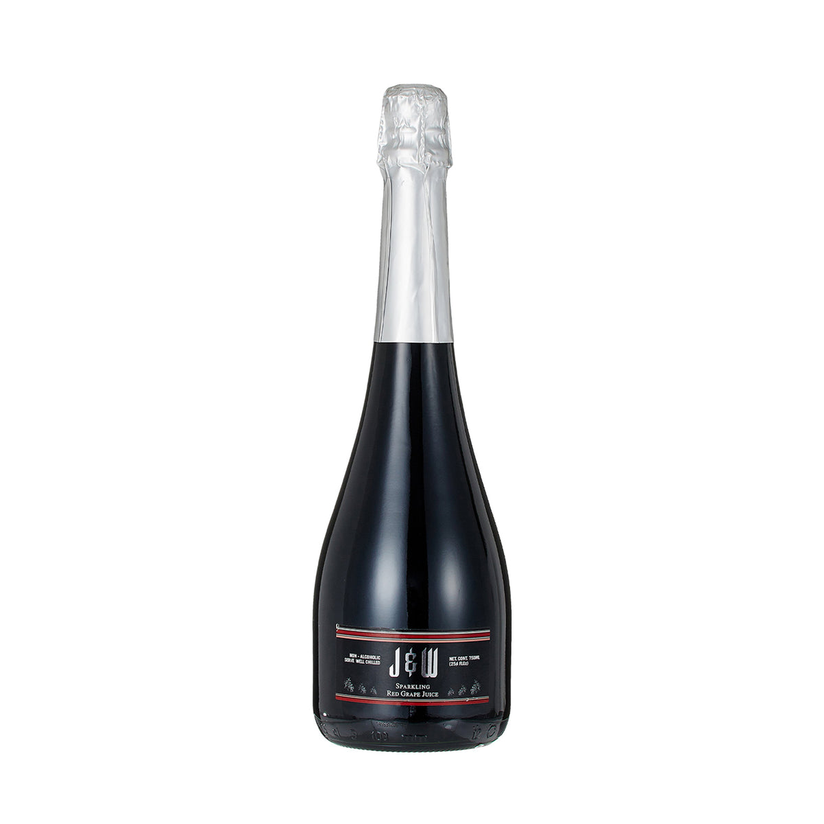 J&W Red Grape Sparkling Juice 750ml