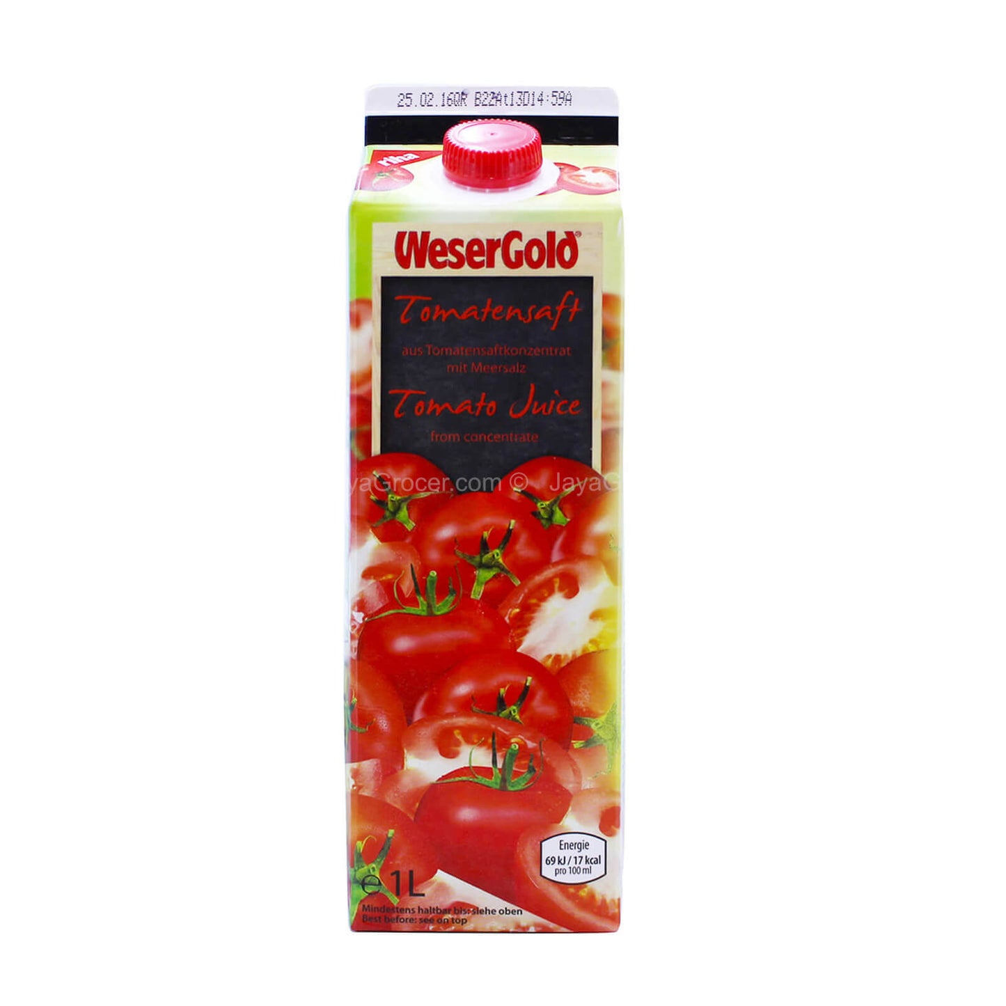 Weser Gold Tomato Juice 1L