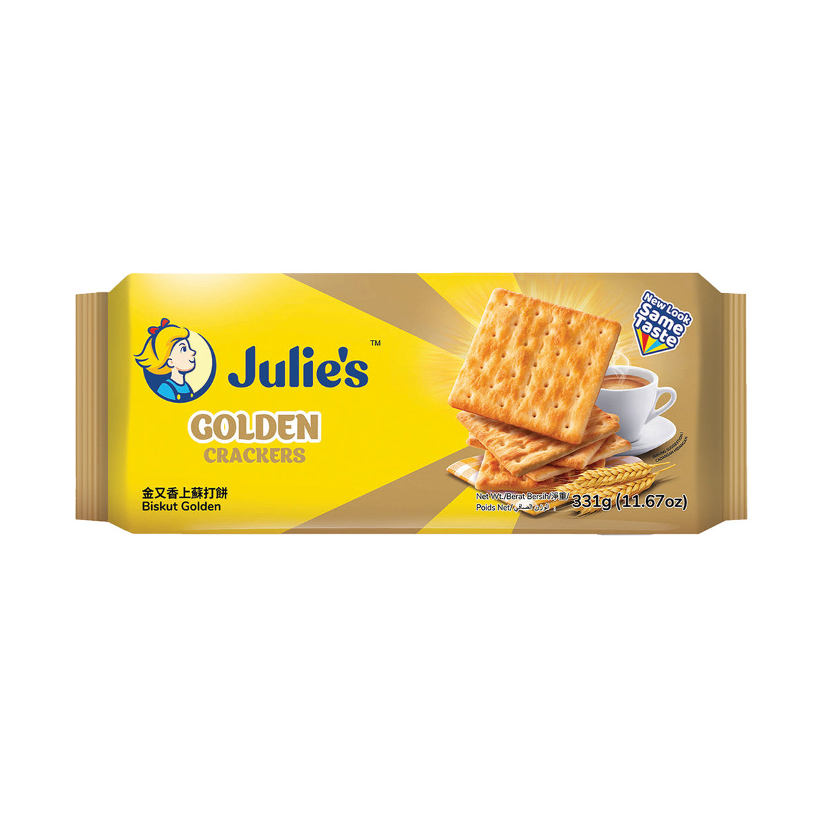 Julie's Golden Crackers 331g