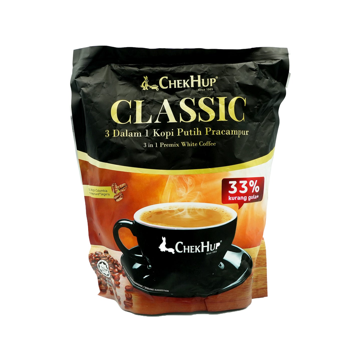 Chek Hup 3 in 1 Ipoh White Coffee Nanyang Classic 35g x 12