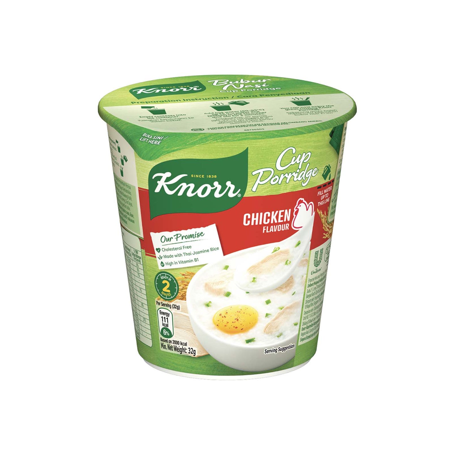 Knorr Cup Porridge Chicken Flavour 35g
