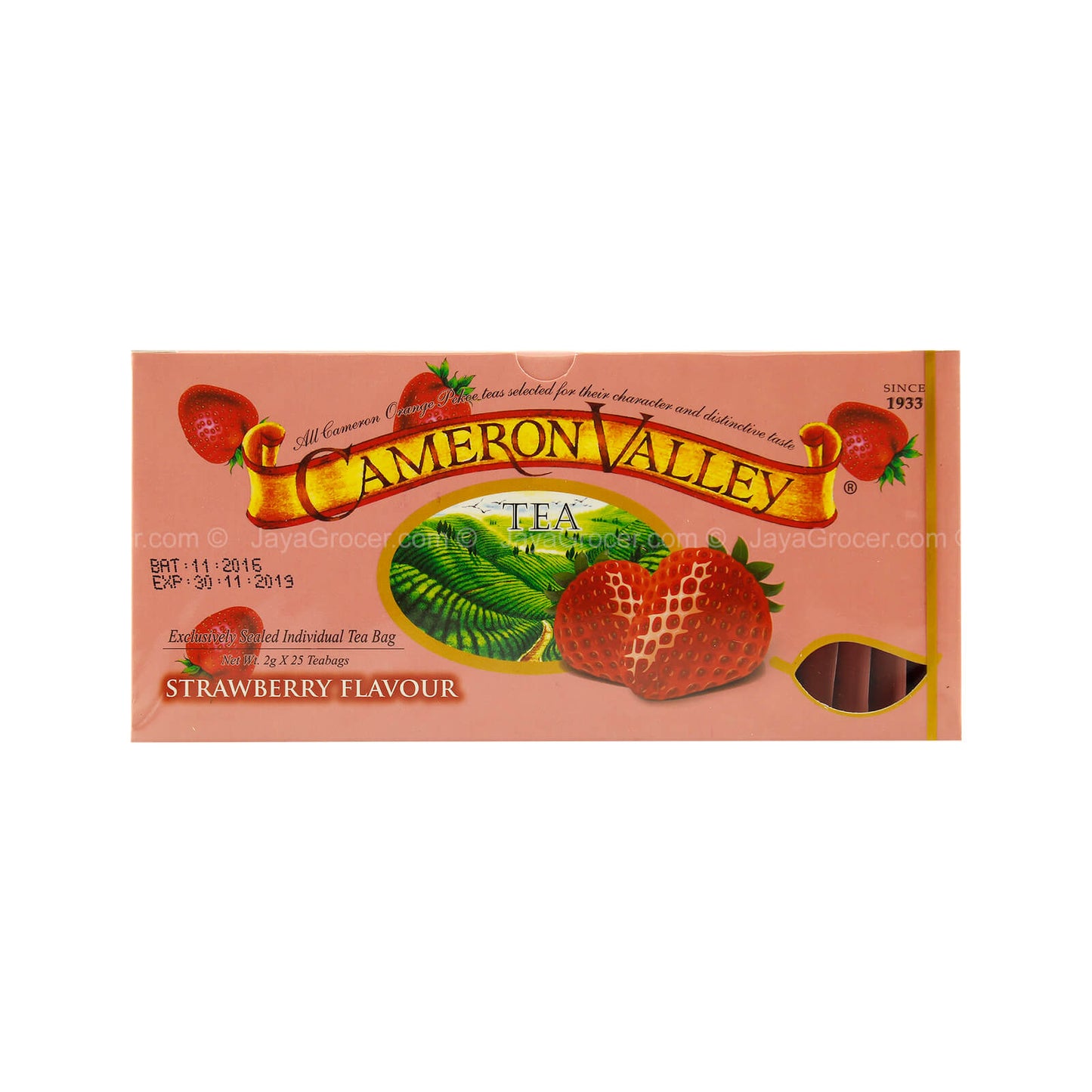 Cameron Valley Strawberry Flavour Tea 50g