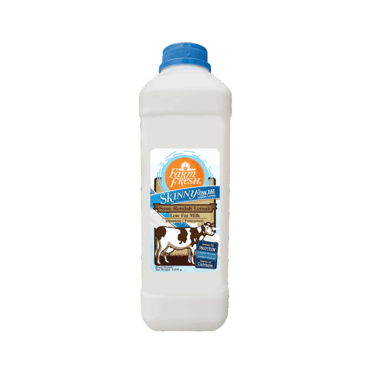 Farm Fresh Skinny Low Fat Pure Fresh Milk 1L