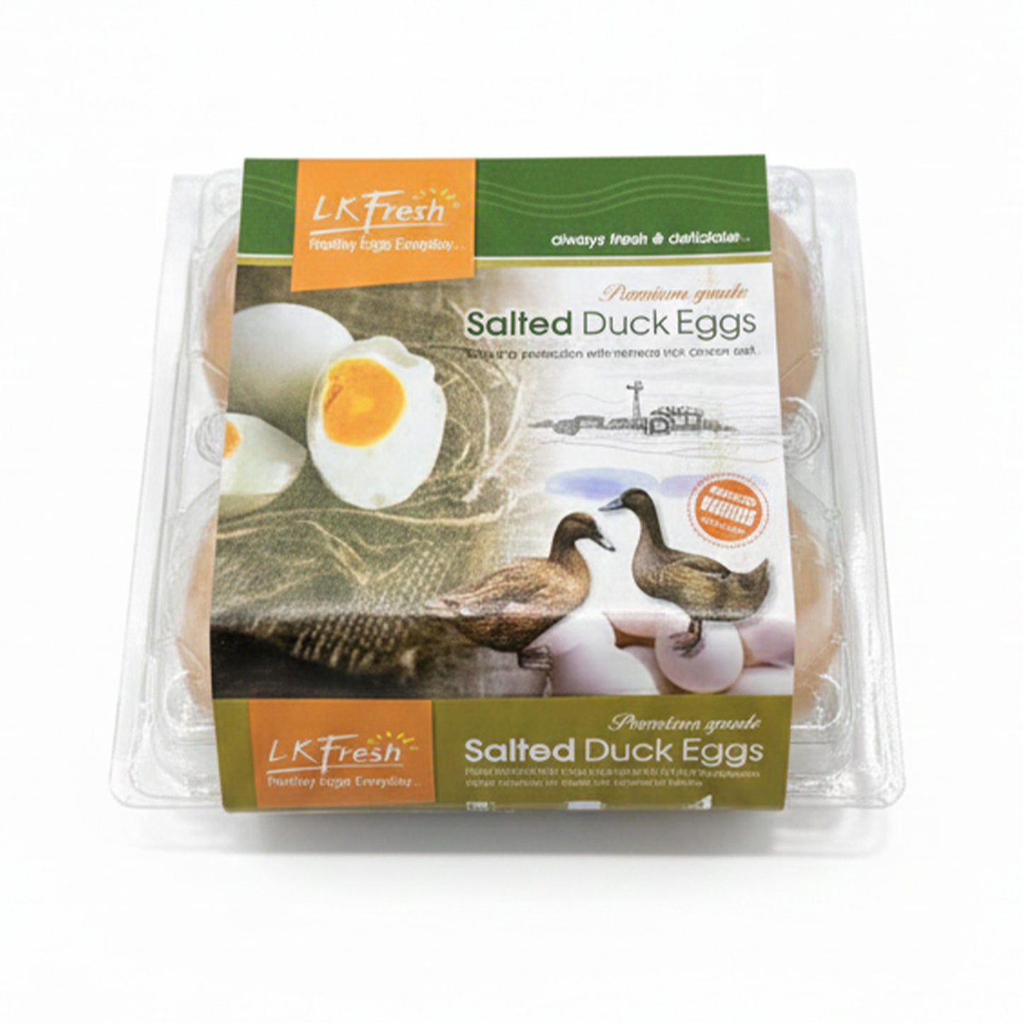 LK Fresh Salted Duck Eggs 4pcs/pack