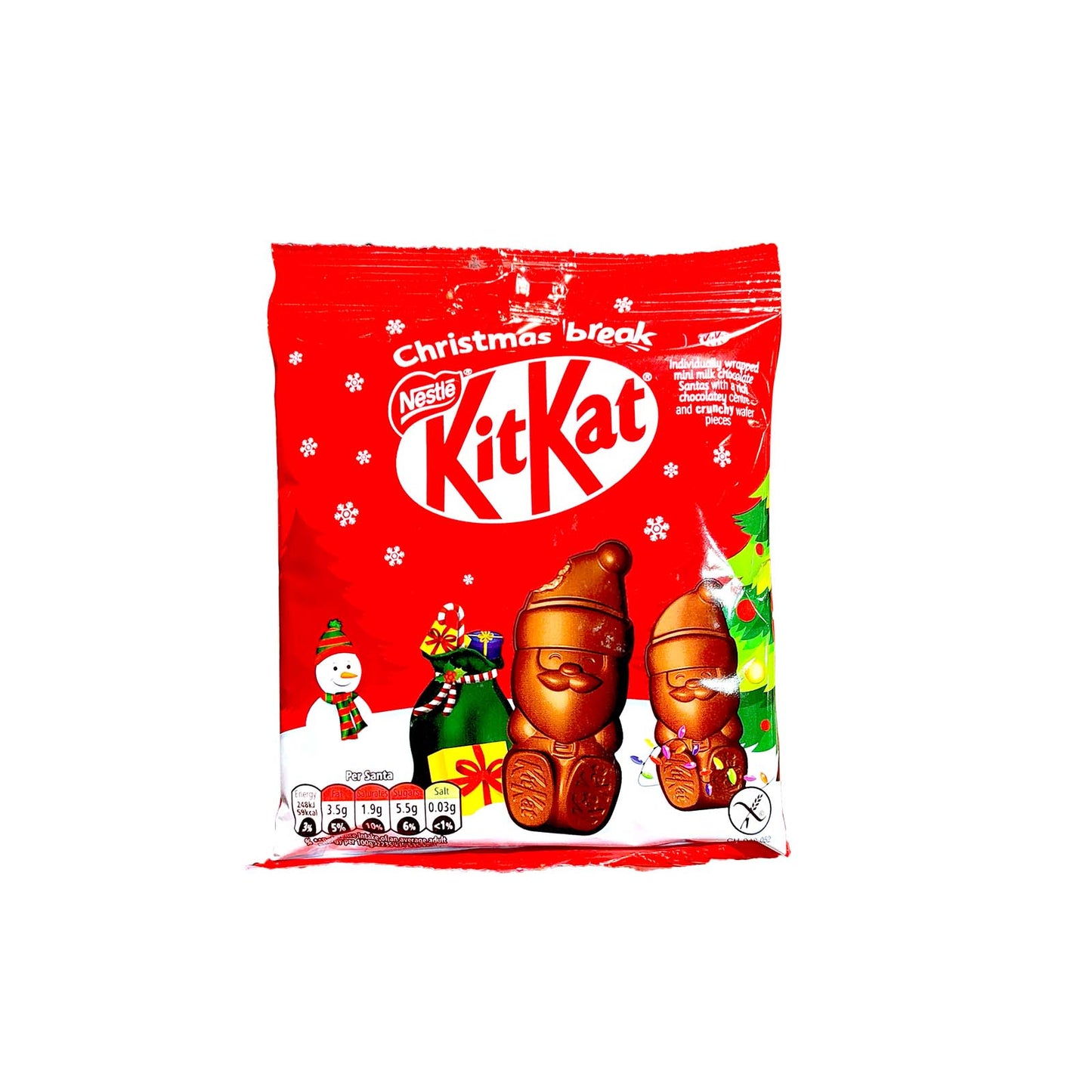 KitKat Santa Chocolate Sharing Bag 55g