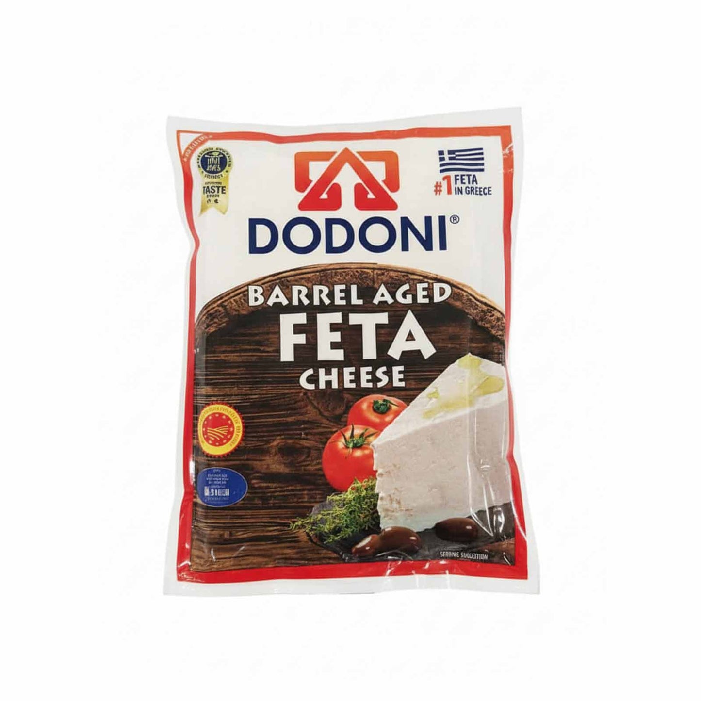 Dodoni Barrel Aged Feta Vacuum Cheese 200g