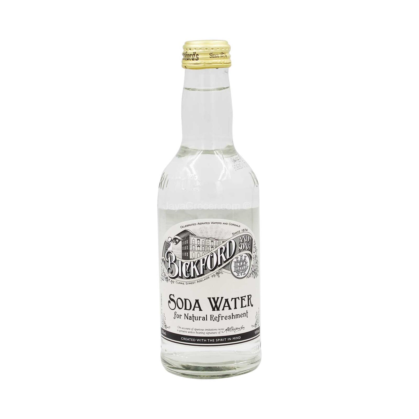 Bickford and Sons Soda Water 275ml