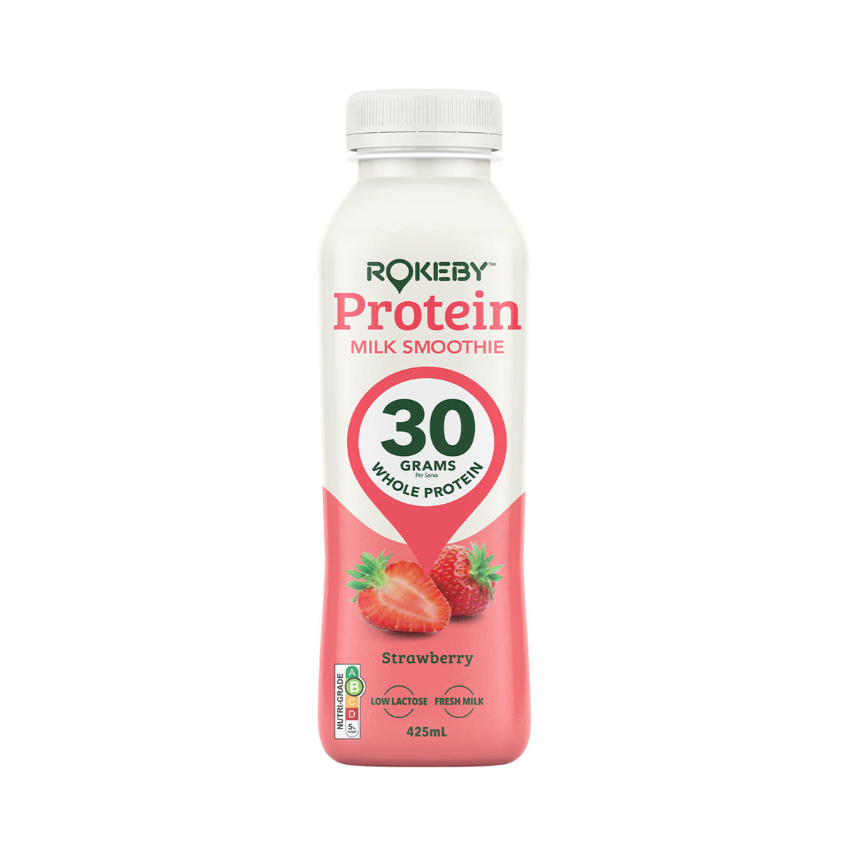 Rokeby Protein Strawberry 425ml