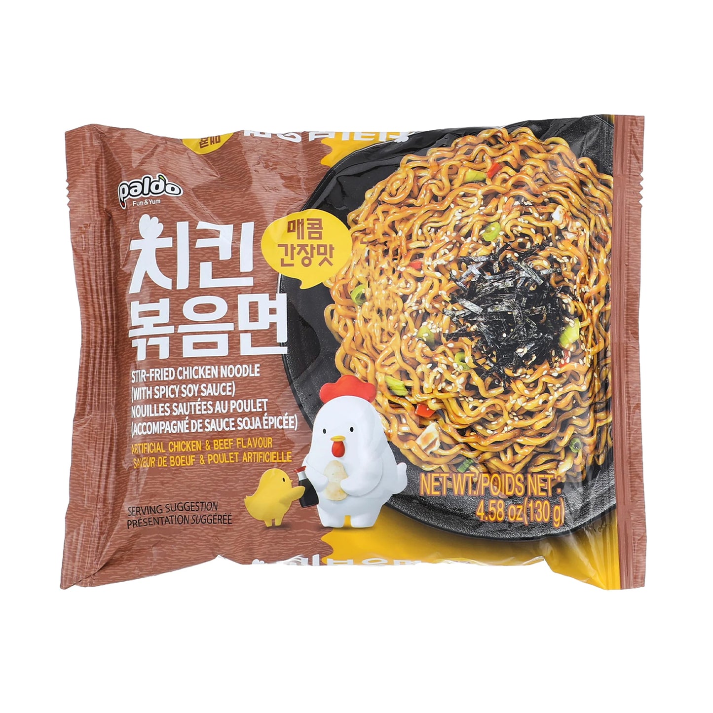 Paldo Soy Chicken Flavour Instant Noodle 130g