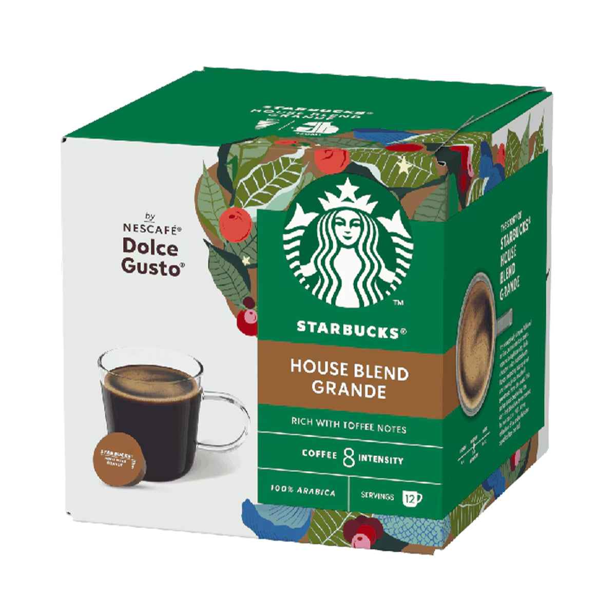 Starbuck House Blend Americano Coffee Capsules 102g x 12