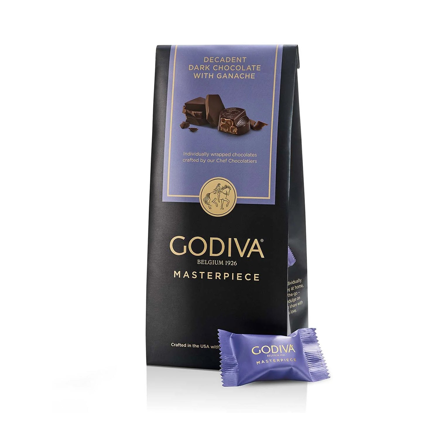 Godiva Masterpieces Dark Chocolate Ganache Hearts 86g