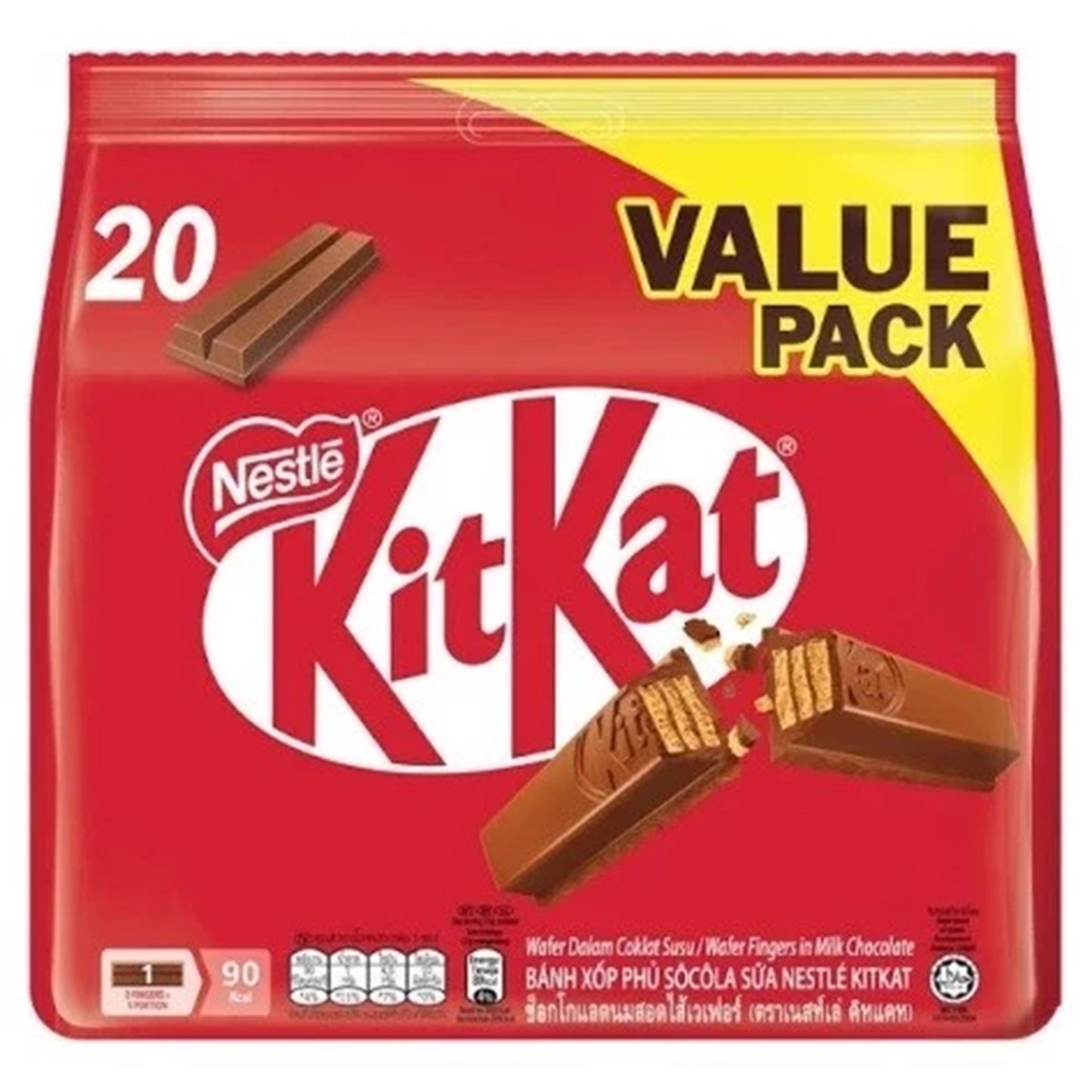 Nestle Kit Kat Sharebag Value Pack 15g x 18