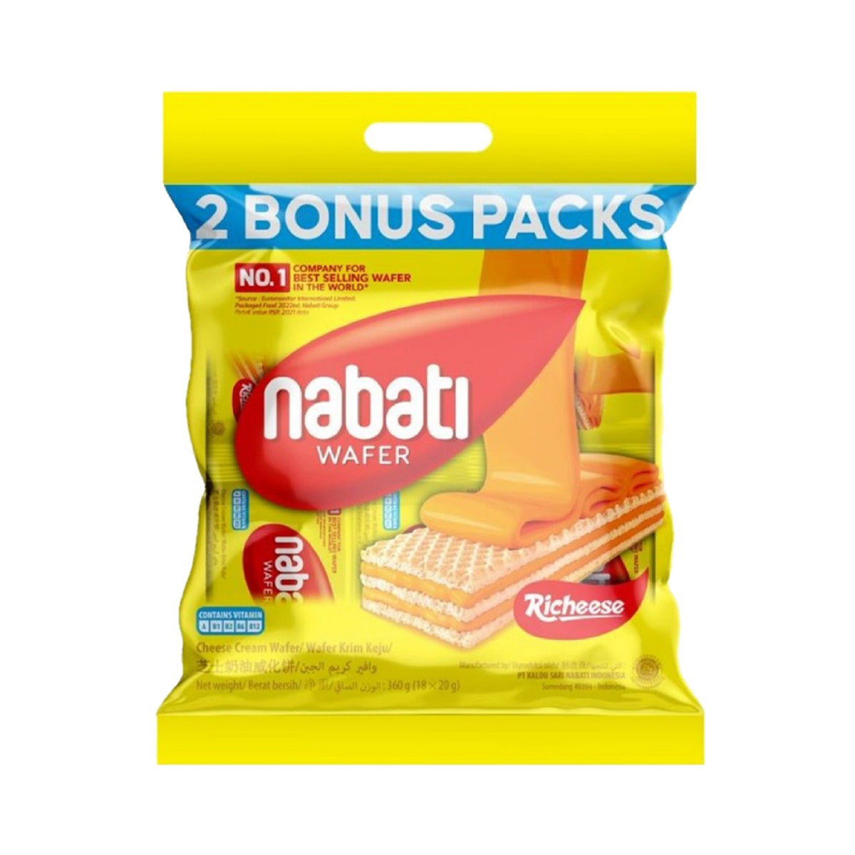 Nabati Richeese Cheese Wafers 360g