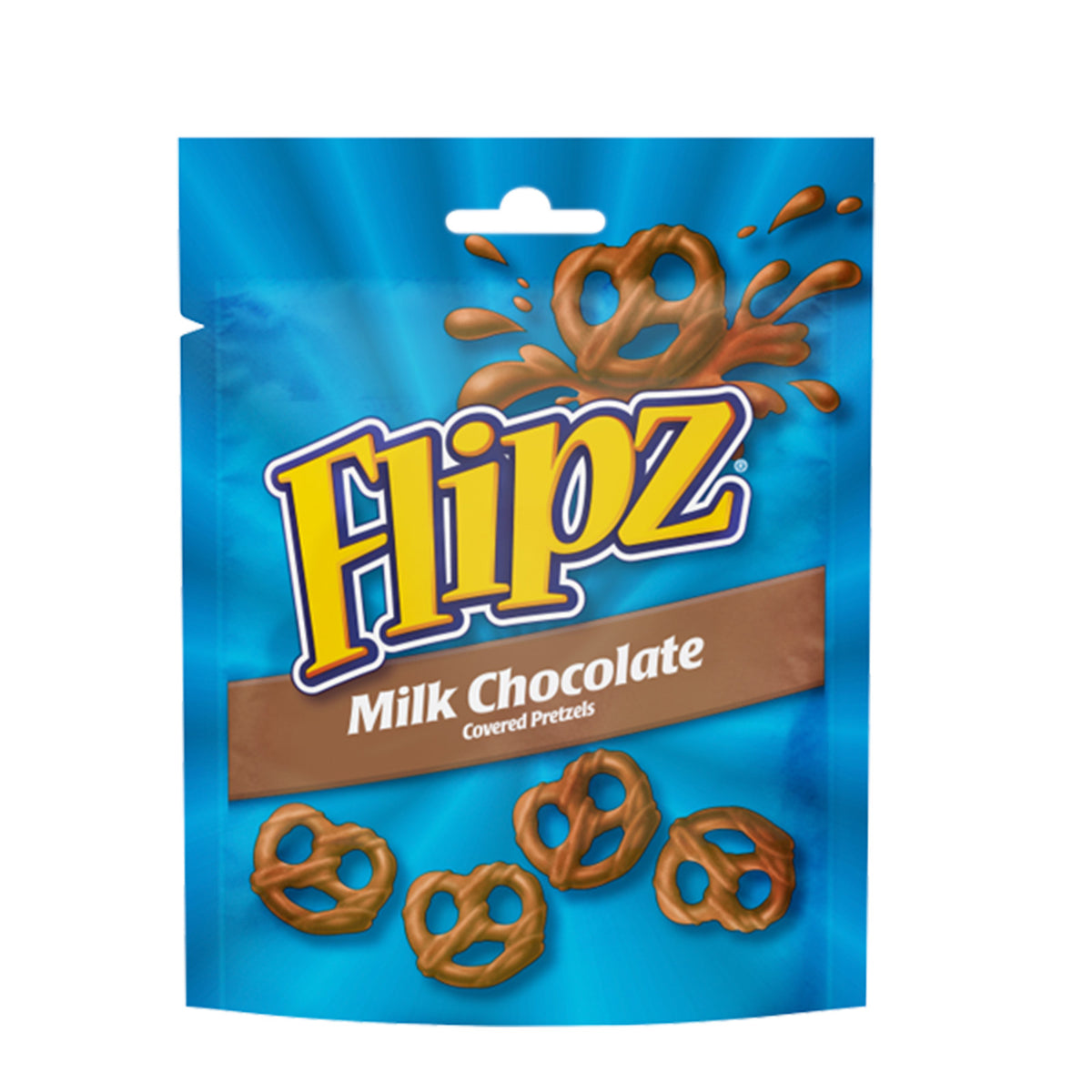Flipz Milk Chocolate Pretzels 90g