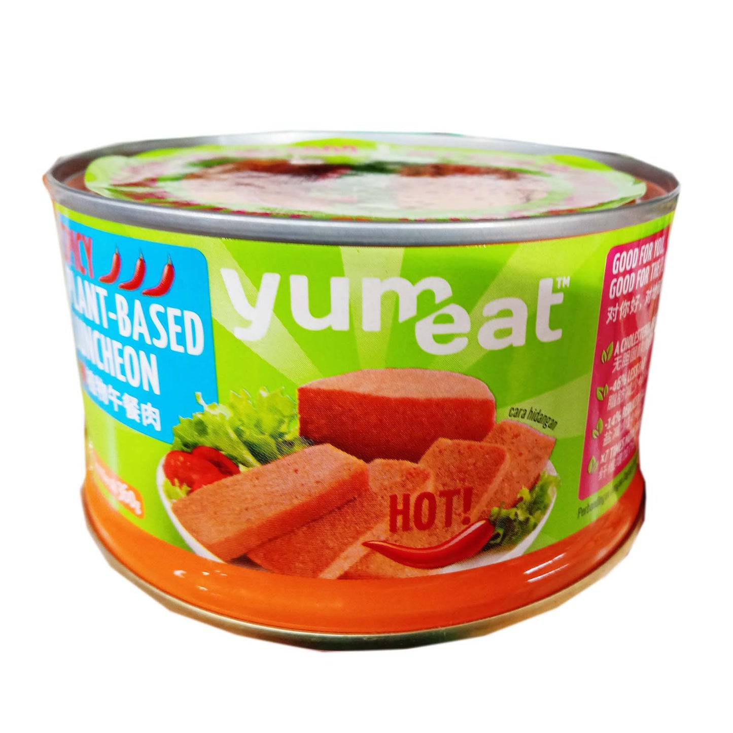 Yum Eat Plant Based Luncheon Spicy 360g