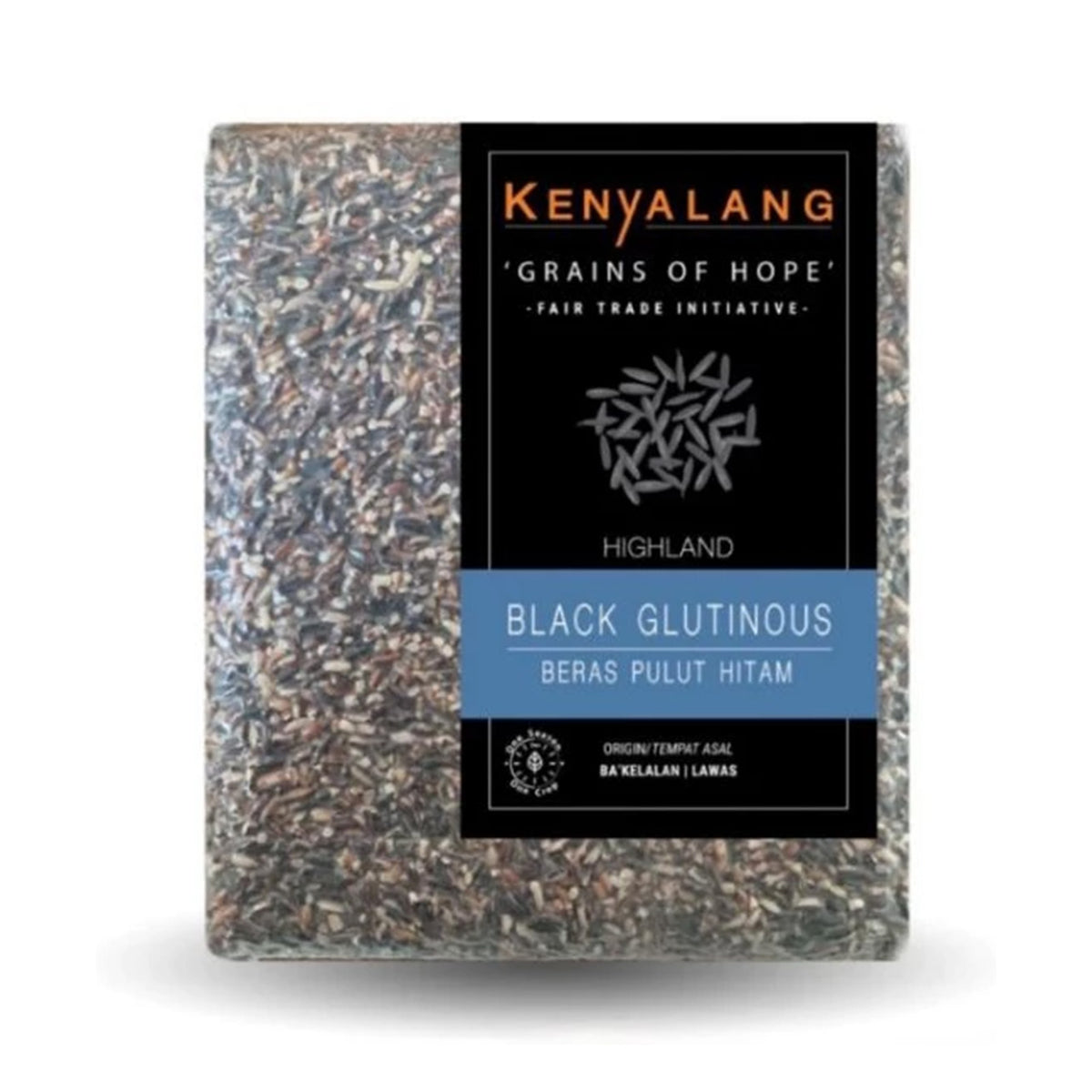 Kenyalang Highland Black Glutinous Rice 1kg