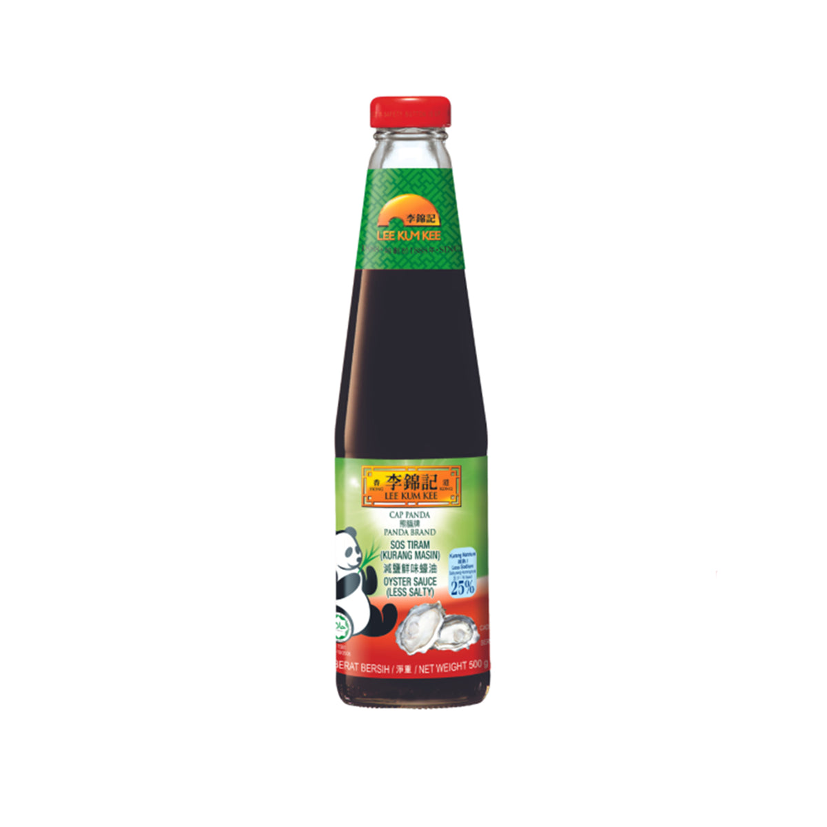 Lee Kum Kee Panda Oyster Less Salty Sauce 500g