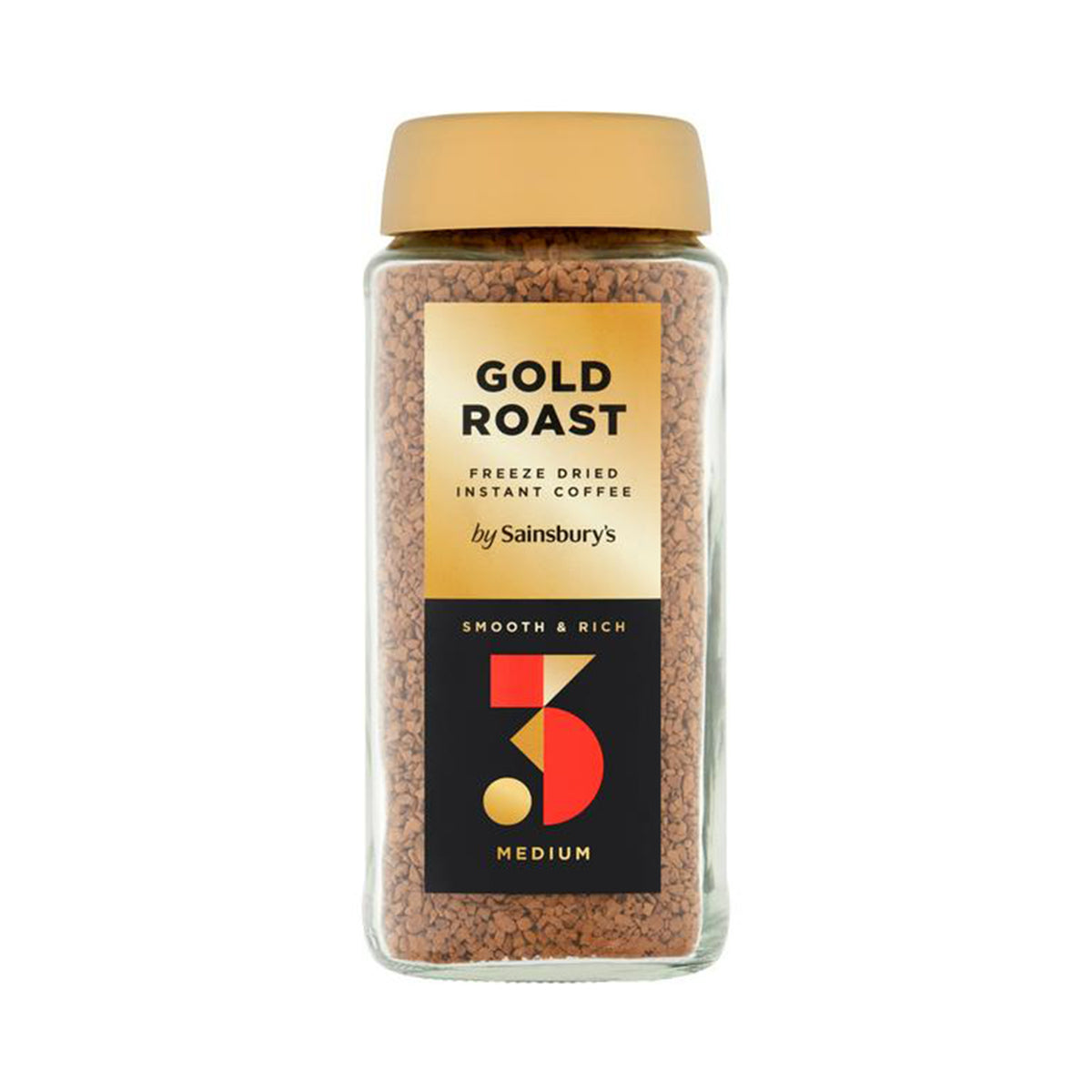 Sainsburys Gold Roast Instant Coffee 200g