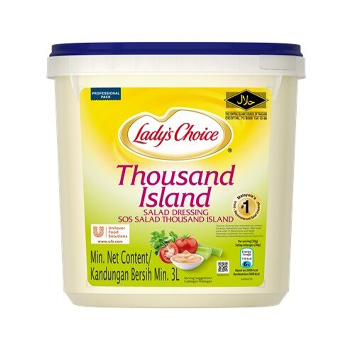 Lady's Choice Thousand Island Dressing 3L