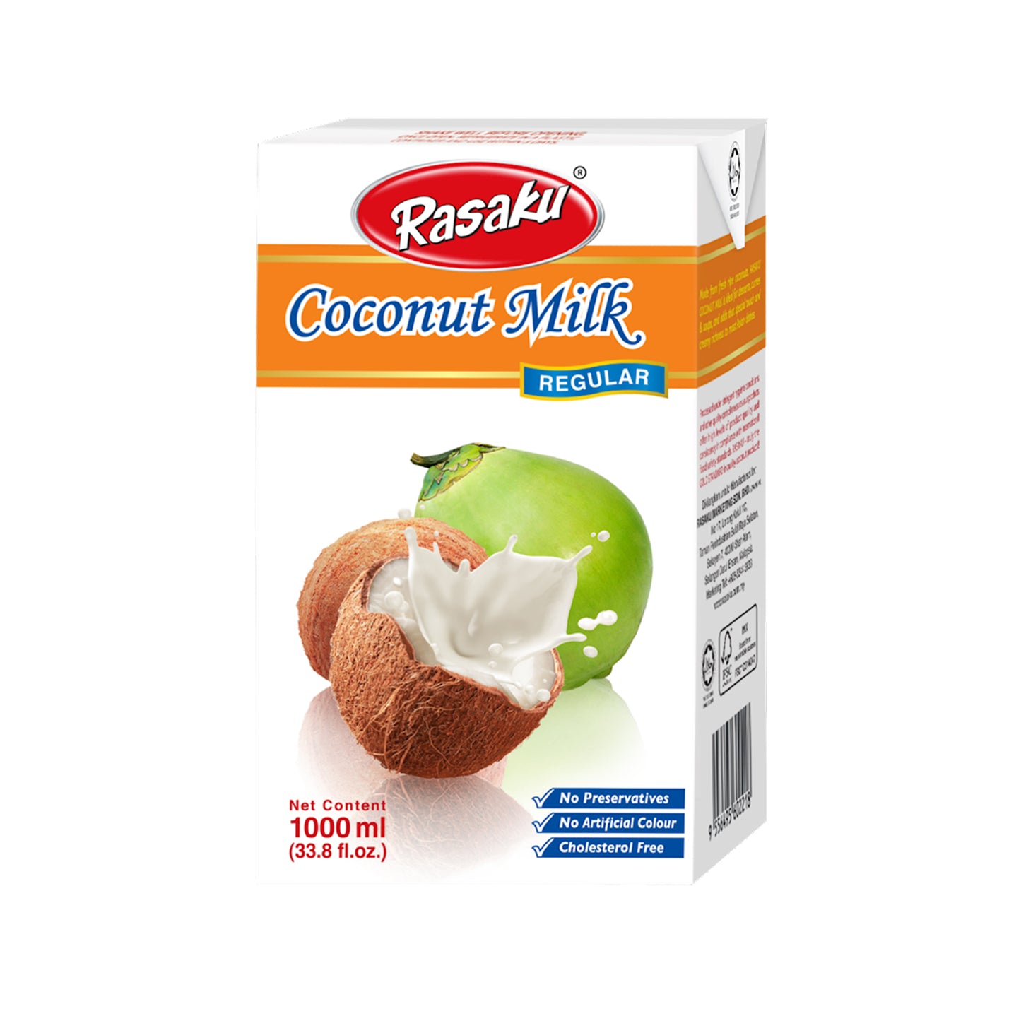 Rasaku Coconut Milk 17% 1L