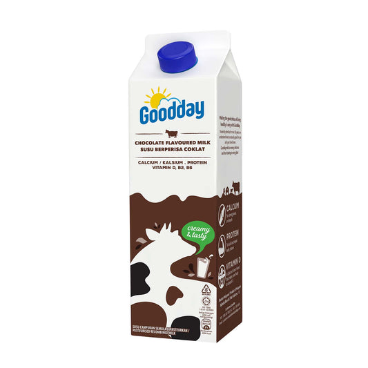 GOODDAY CHOCOLATE MILK 1LIT *1