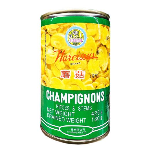 Narcissus Mushroom Pieces and Stems 425g
