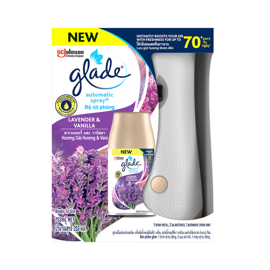 Glade Lavender 3 in 1 Automatic Spray 1unit
