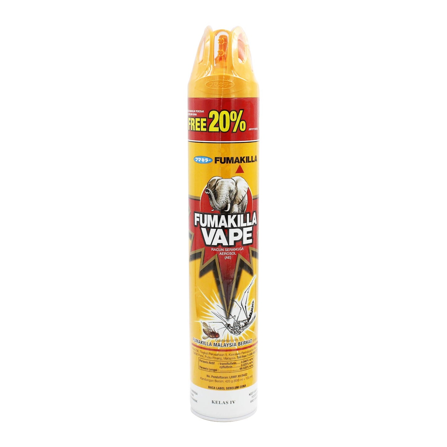 Fumakilla Vape Aerosol 600ml