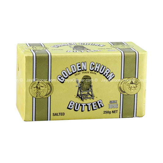 GOLDEN CHURN WRAPPED SALTED BUTTER 250G *1