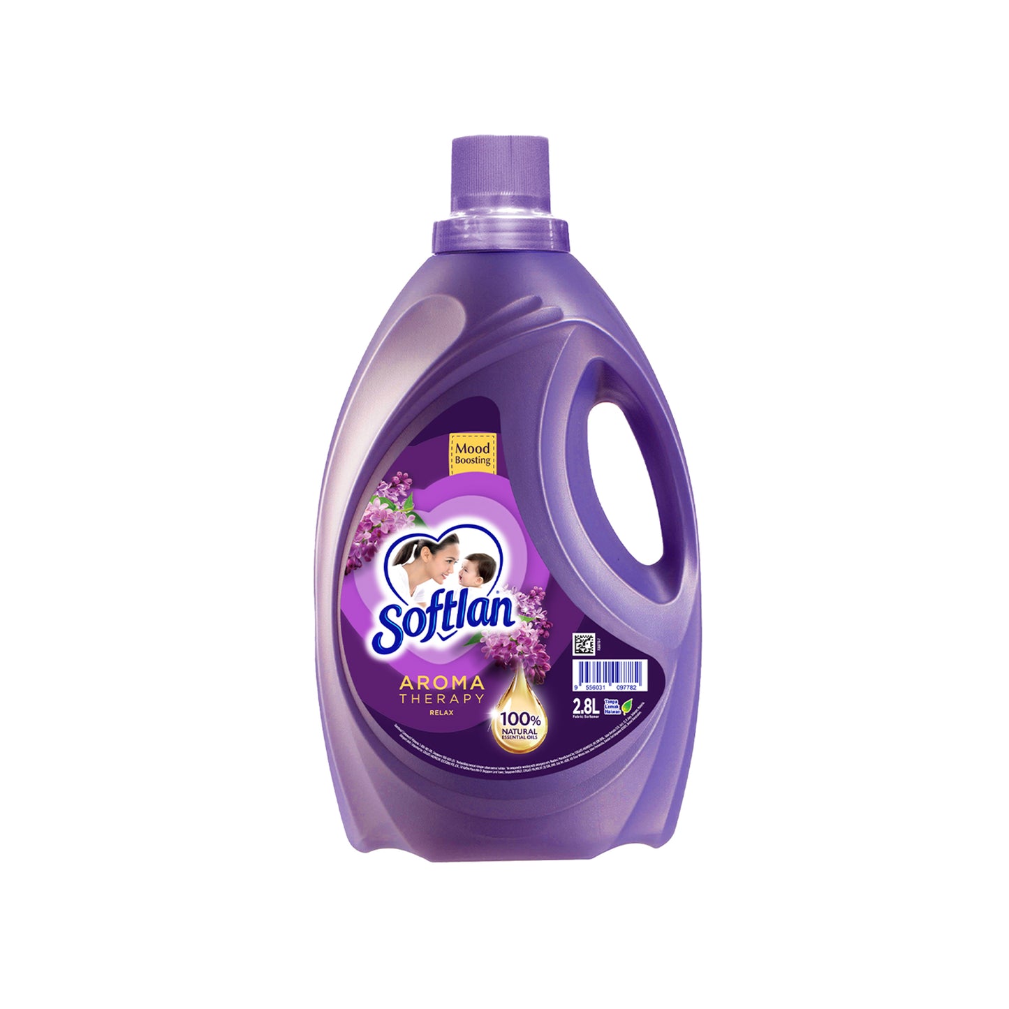 Softlan Aroma Therapy Relax Purple Fabric Softener 2.8L