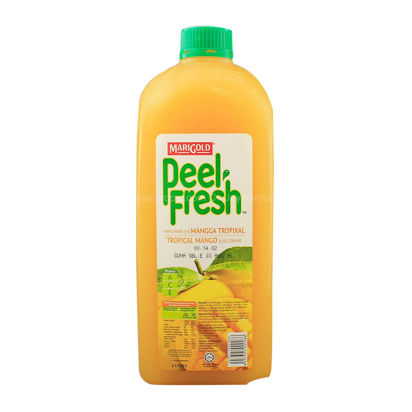MARIGOLD PEEL FRESH MANGO 2LIT *1