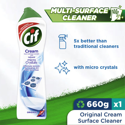 Cif Liquid Scourer Regular 660g