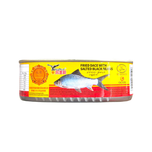 Eagle Coin Fried Dace with Salted Black Beans 184g