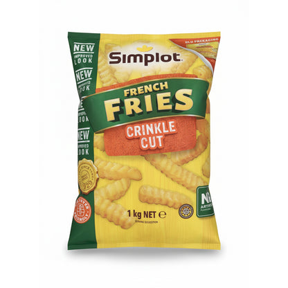 Simplot French Fries Crinkle Cut 1kg