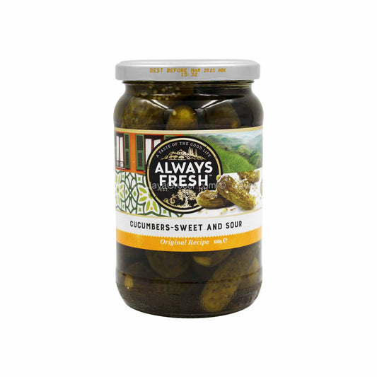 Always Fresh Pickled Sweet And Sour Cucumber 680g