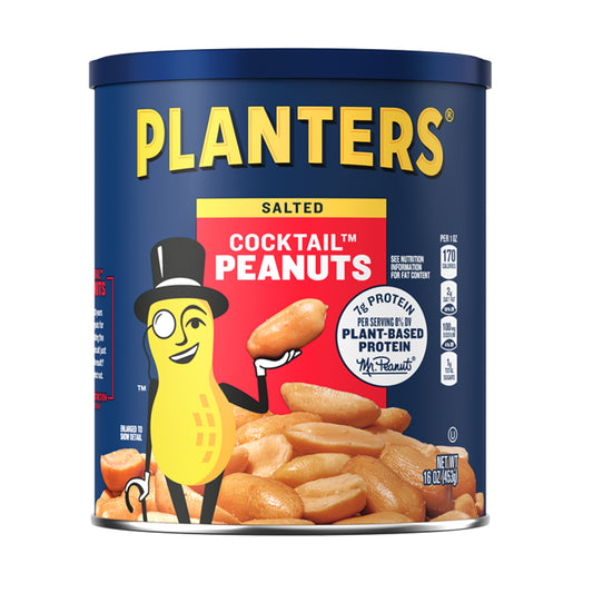 PLANTERS PEANUT COCKTAIL 16OZ *1