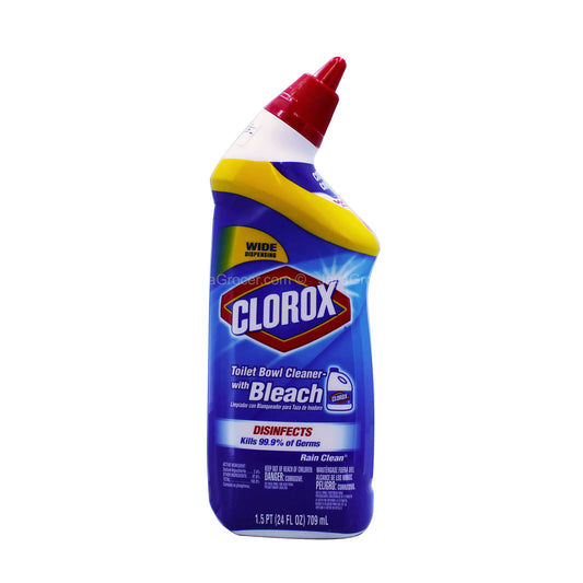 CLOROX T/BOWL CLR RAIN CLEAN 709ML*1