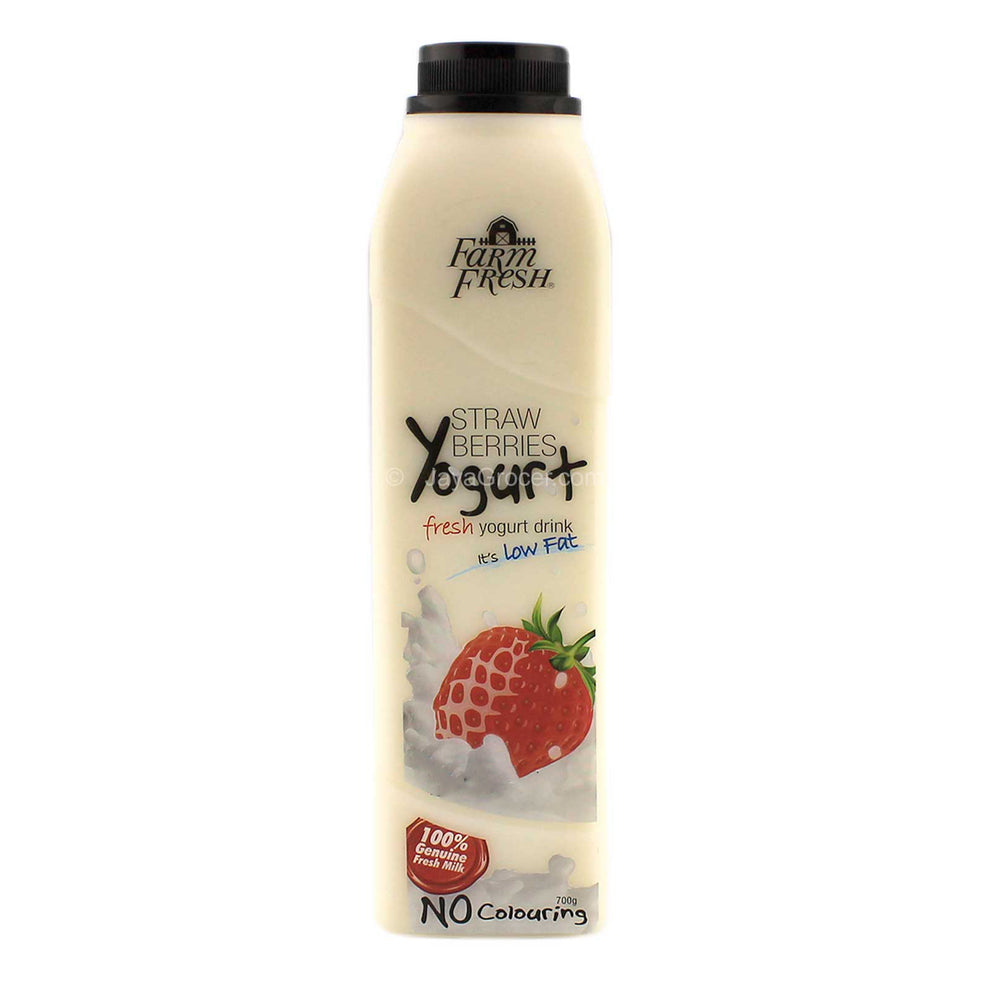 Farm Fresh Strawberries Low Fat Yogurt Drink 700ml – Jaya Grocer For ...