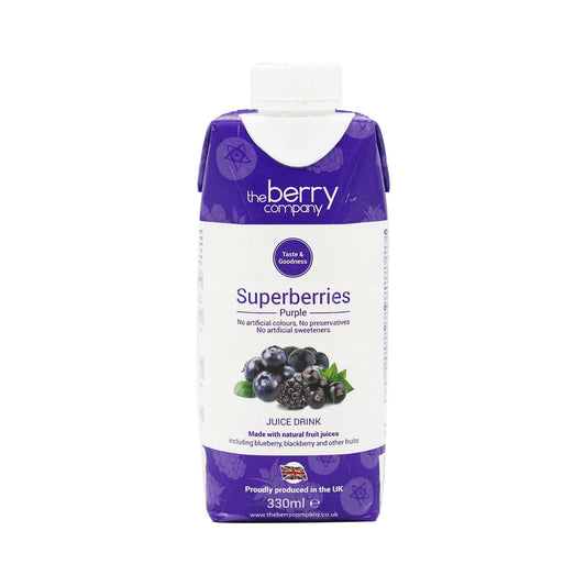 The Berry Company Superberries Purple Fruit Juice 330ml