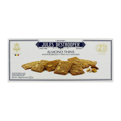 Jules Destrooper Almond Thins Biscuit 100g