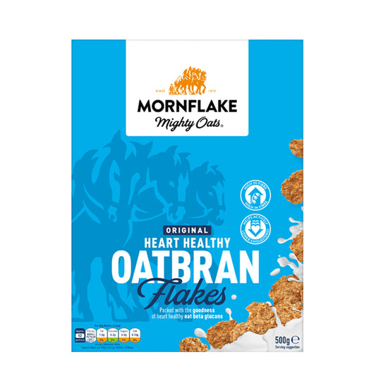 Mornflake Heart Healthy Oatbran Flakes 500g