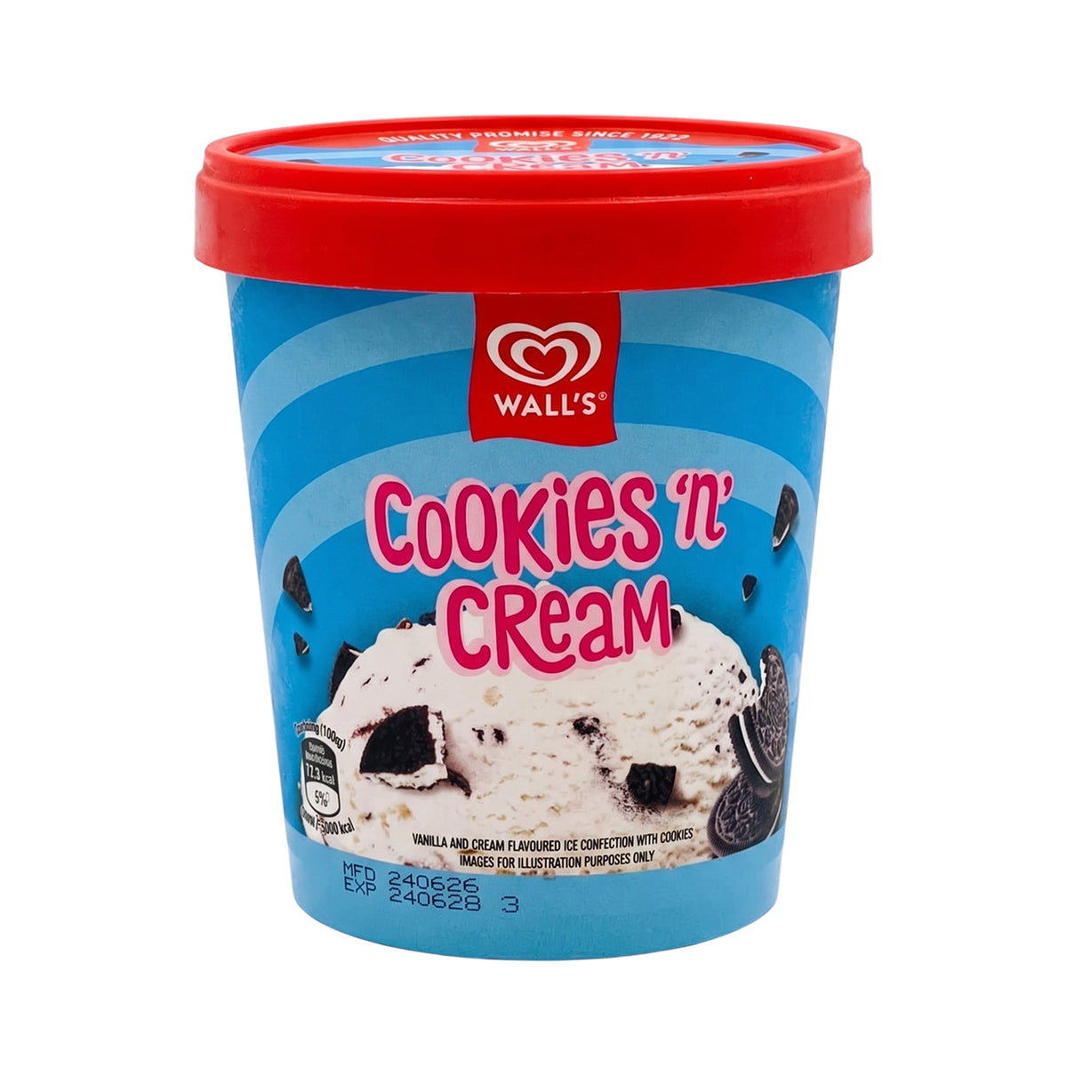 Wall's Selection Cookies and Cream 750ml