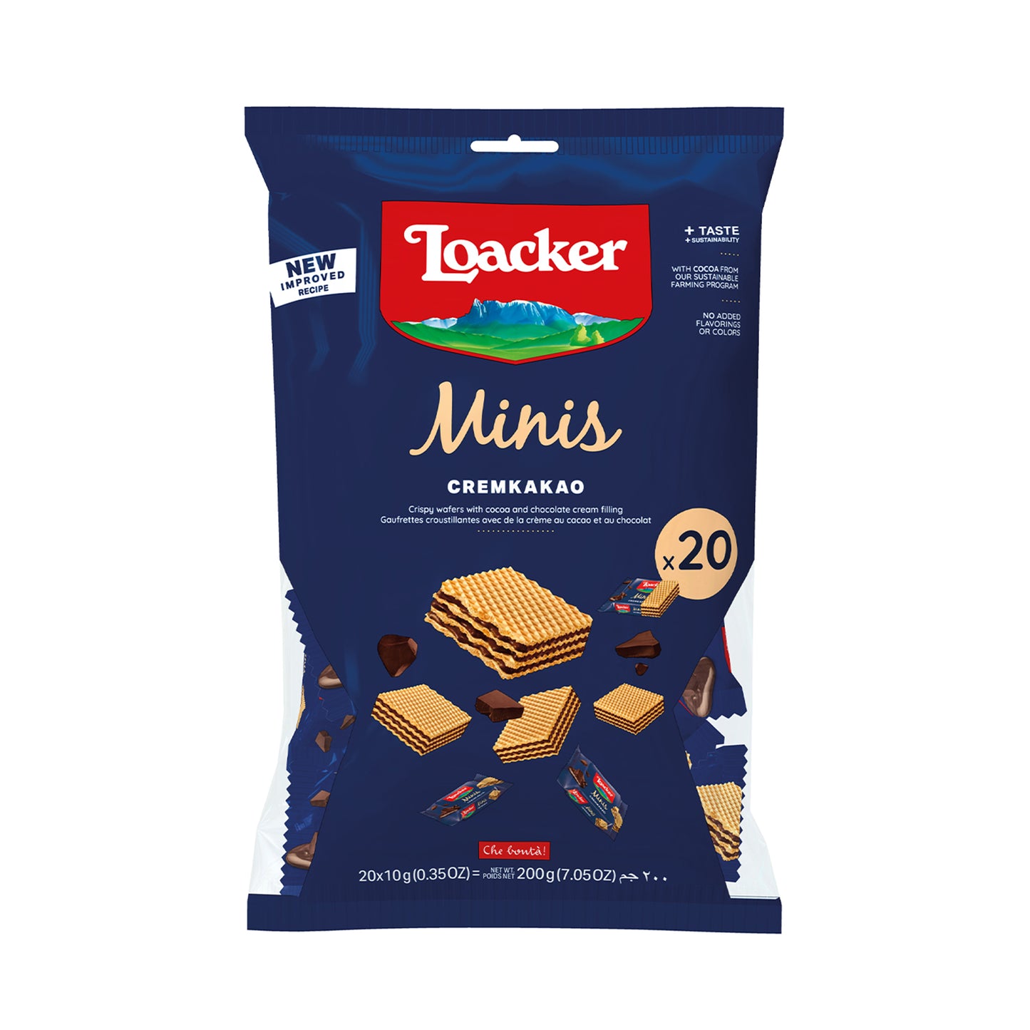 Loacker Minis Cremkakao Biscuit 200g