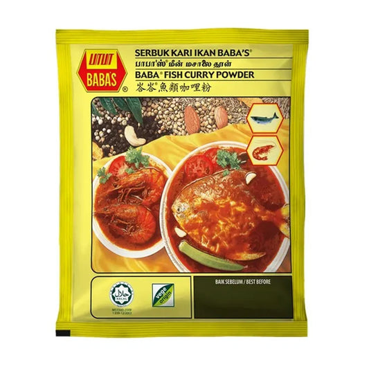 Babas Serbuk Kari Ikan Pedas 250g