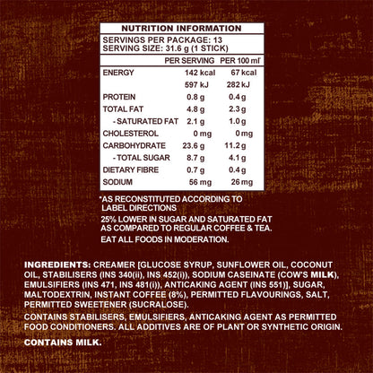 Old Town Less Sugar Instant 3 in 1 Premix White Coffee 31.6g x 15