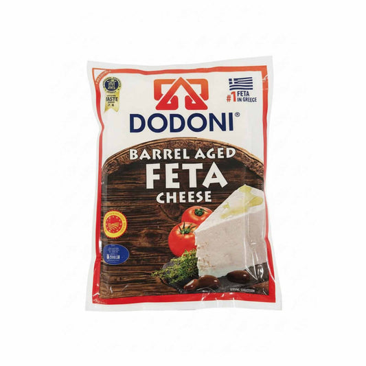 Dodoni Barrel Aged Feta Vacuum Cheese 200g